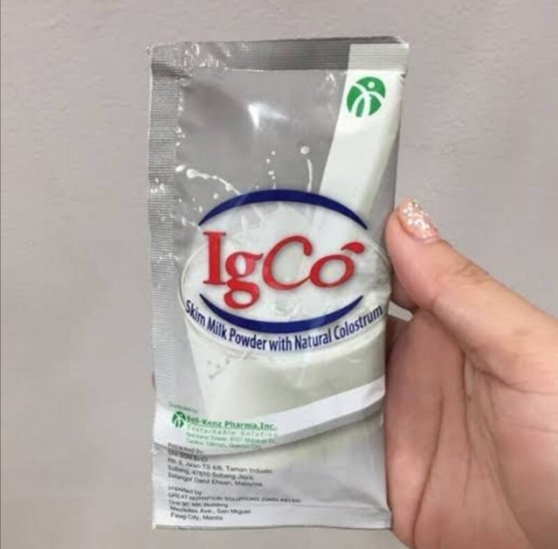 นมโคลอสตรุ้ม ตราไอจีโค (15 กรัม X 30 ซอง) COLOSTRUM MILK IGCO BRAND - Image 4